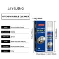 thumbnail image 4 of Dademeo 3.38 FL.OZ Kitchen Bubble Cleaner for Range Hood Gas Stove Grills Ovens Heavy Oil Stain Remove,Household Spray Foam Degrease Agent for Stubborn Grease Grime Cleaning, 4 of 9