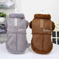 thumbnail image 5 of Dog Clothes Winter Warm Plush Jacket for Small Dogs Cats, 5 of 8