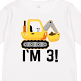 thumbnail image 4 of Inktastic 3rd Birthday Construction Party Boy Boys Long Sleeve Toddler T-Shirt, 4 of 5
