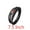 Multicolor Stone 7.5in, variant on Men’s Black Lava Rock Leather Bracelet – Aromatherapy Diffuser Beads with “Love You Forever” Magnetic Clasp