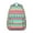 Greenish-blue-2, variant on Earthy Colorful Geometric School Backpack, Durable Composite Oxford Cloth, Scratch-Resistant, Adjustable Strap Backpack for Student, Bohemian Style Bag for Travel, Sports, and School