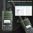 thumbnail image 3 of Radio portátil GMRS Baofeng GM-15 Pro, 8 W, largo alcance, paquete de 2, 3 of 8