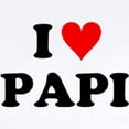 thumbnail image 2 of CafePress - I Love Papi Infant Bodysuit - Baby Light Bodysuit, Size Newborn - 24 Months, 2 of 4