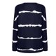 thumbnail image 5 of Blusa suelta con cuello en V y manga larga con botones estampados a rayas informales para mujer Fridja  FKASFK4309, 5 of 6