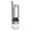 Silver, variant on Coffee Bean Grinder Adjustable Burr Mill Suitable for Outdoor Indoor Travel