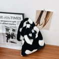 thumbnail image 1 of Bolsa de felpa cálidos suaves retro para mujer de teléfono mullidos de todo fósforo de otoño invierno JShteea Para Estrenar, 1 of 9