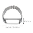 thumbnail image 2 of ADDHAT Banda Metálica Para Plateada Con Estructura Duradera Y Ajuste Ergonómico, 2 of 8