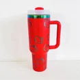 thumbnail image 3 of Taza térmica de acero inoxidable con tapa de pajita y Asa de Hello Kitty, taza de viaje con aislamiento al vacío de doble pared para coche, 40oz, 2024, 3 of 5