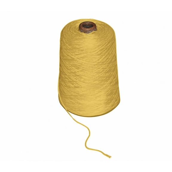 Six-Strand Embroidery Thread Floss Cone - Dark Straw