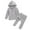 Grey, variant on Gerichy Baby Boys Fall Winter Outfits, Baby Boy Outfits Toddler Baby Boy Girl Toddler Kids Babys Girls Boys Spring Winter Solid Warm Thick Long Sleeve Pants Hooded Hoodie Sweatshirt Set Outfits