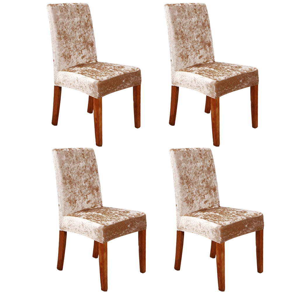 Chair Protector Cover Slipcover Pack of 4, Stretch Removable Washable