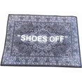 thumbnail image 3 of Shoes Off Rug, Sneaker Mat, Contemporary Area Rug, 19''x27''=50x70cm, Grey, 3 of 8