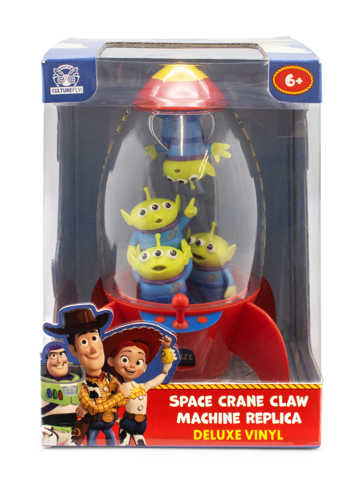 CultureFly Toy Story Aliens Space Crane Game 9 in Collectible Deluxe Claw Machine Vinyl