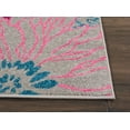 thumbnail image 4 of Nourison Passion Floral Grey 3'9" x 5'9" Area Rug, (4x6), 4 of 7
