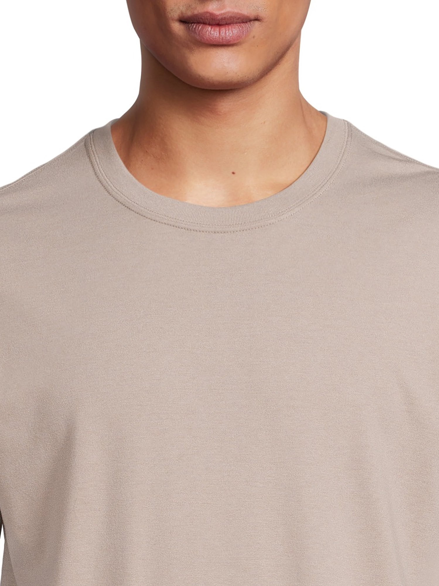 Athletic Works Men's and Big Men's Tri Blend Tee, Sizes XS-4XLT