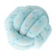 thumbnail image 2 of Almohadas anudadas,Almohadas anudadas Almohada de felpa Decoración del hogar de oficina,Lindo nudo almohada bola cojín sala de estar,Cojín decorativo regalo de cumpleaños Azul, 2 of 9