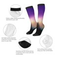 thumbnail image 3 of Naloa Northern Lights Knee Socks, High Socks Long Stretchy Sock Women Knee High Stocking, Long Socks for Women, 3 of 6