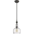 thumbnail image 2 of RADIANCE Goods Transitional 1 Light Rubbed Bronze Ceiling Mini Pendant 8" Wide, 2 of 4