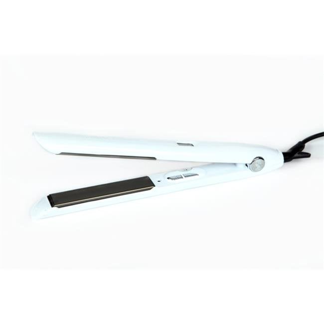 HERA DPT-White 1 in. Titanium Flat Iron Salon Professional, White -  