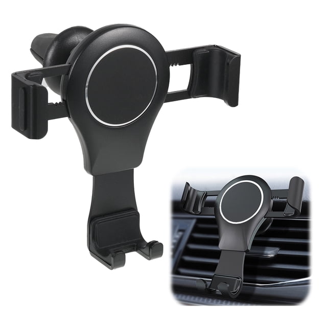 ZheElen Support Universel pour Téléphone Cellulaire Support de Voiture Multifonction pour Tous les Appareils Stable et Durable Alliage Noir