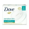 thumbnail image 2 of Dove Sensitive Skin Beauty Bar, Unscented, 3.17 Oz, 3 Ea, 2 of 3