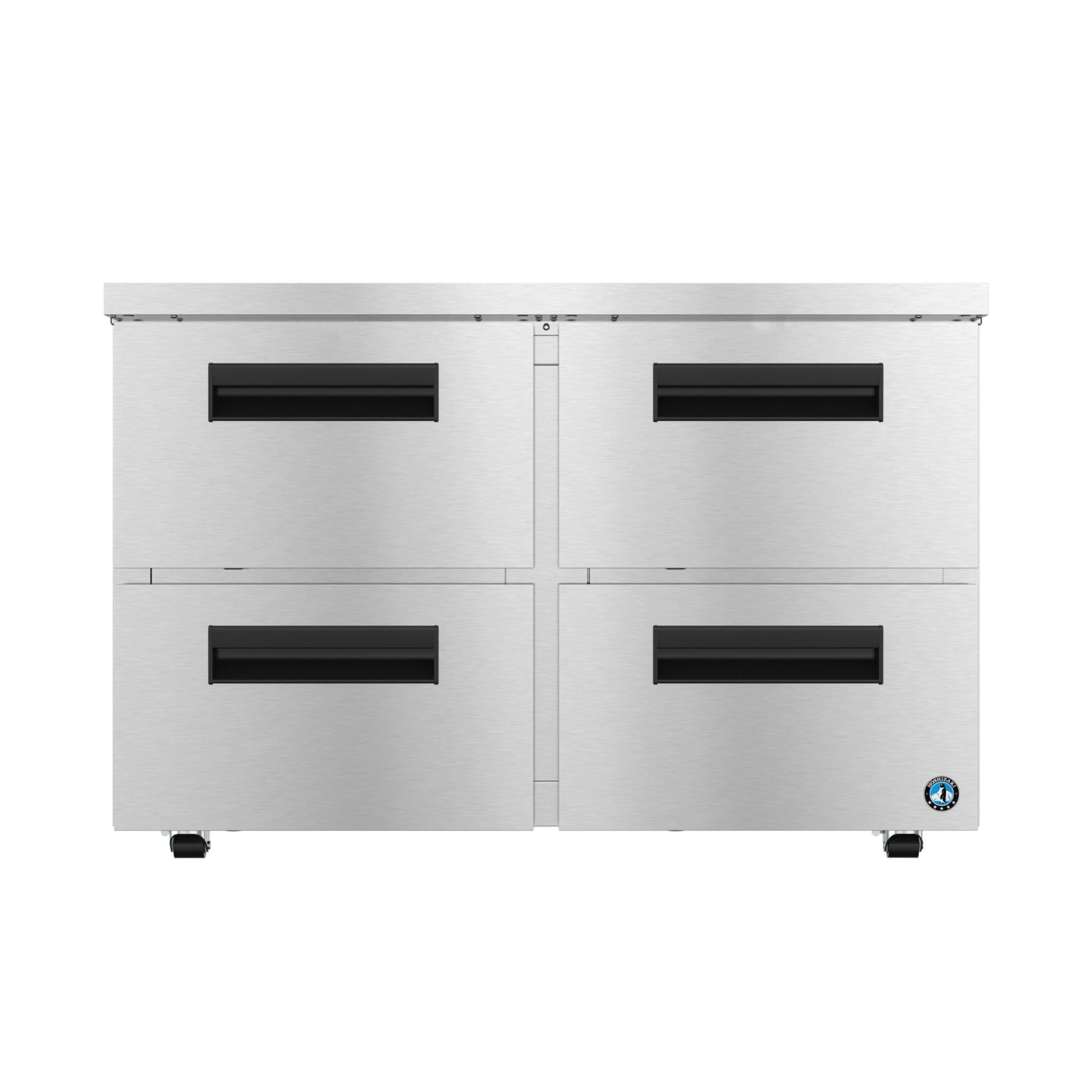 Hoshizaki UR48B-LPD4 Low Profile Refrigerator, Two Section Undercounter, Stainless Drawers