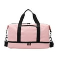 thumbnail image 1 of Bolso de bolsas de gimnasia de las aerolíneas bolsas de artículos personales livianos para negocios de campamento al aire libre Rosa, 1 of 8