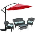 thumbnail image 2 of Abble 10 Feet Offset Patio Umbrella, 2 of 4