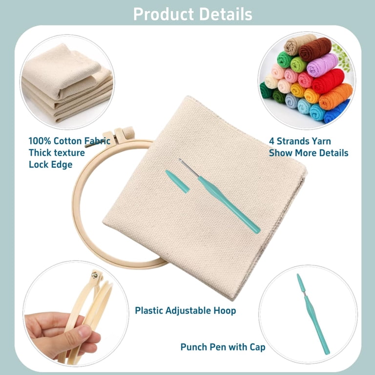 Needle Punch Kits For Adults DIY Punch Needle Kit - Cactus & Sunset ...