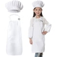 thumbnail image 1 of Ensemble de Tabliers de Chef pour Enfants - Garçons Filles, 1 of 4
