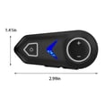 thumbnail image 3 of Precios Reducidos, Auriculares Bluetooth 5.3 para casco de motocicleta, con Bluetooth, de larga duración y muy finos Akmoler, 3 of 9
