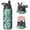 Black-3, variant on 18oz Insulated Water Bottle with Straw & Cleaning Brush, Wide Mouth Stainless Steel Flask, Camo Print