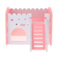 thumbnail image 6 of Hamster House Hideout Hut Rat Hideaway Exercise Small Animals Birds pink, 6 of 9