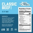 thumbnail image 2 of The New Primal Grass Fed MDA05&nbsp;Beef Sticks, Keto, Gluten Free Healthy Snacks for Adults, Sugar Free Low Carb High Protein Snack, Paleo Whole30 Jerky Meat Stick, 8g Protein, 90 Calories, 5 Pack, 2 of 3