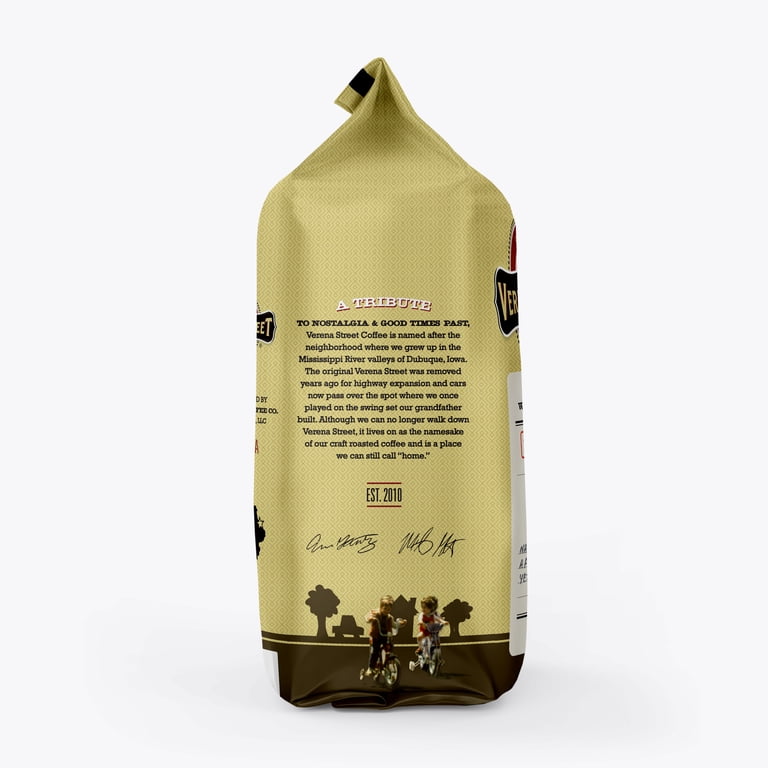 Verena Street Shot Tower Espresso Whole Bean Coffee, Dark Roast
