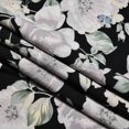 thumbnail image 2 of Gibobby Vestido casual de punto para mujer Vestido largo con estampado de flores bohemias de verano para mujer, vestido de manga larga con mangas acampanadas(Negro,CH), 2 of 5