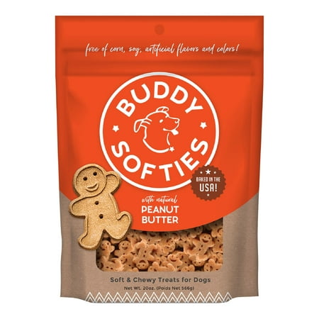 Buddy Biscuits Peanut Butter Flavor Biscuit Treats for Dogs, 20 oz.