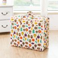 thumbnail image 5 of Sac de Rangement en Coton et Lin Imprimé Boîte de Rangement Anti-Humidité Sac de Rangement Doux, 5 of 5