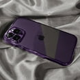 thumbnail image 1 of Luxury Plating Square Frame Clear Phone Case For iPhone 13 12 11 14 Pro Max Mini X XS XR 7 8 Plus SE3 Transparent TPU Soft Cover, 1 of 4
