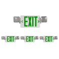 thumbnail image 1 of Señal de salida CM MZY con luz de emergencia LED verde 120V/277V, paquete de 4, 1 of 5
