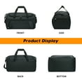 thumbnail image 6 of Searock 42L Travel Duffle Bag Large Gym Sport Duffle Bag, Black, 6 of 7