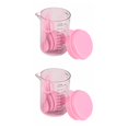 thumbnail image 1 of Kearding 7 unids/set taza medidora con cucharas utensilios de cocina cucharas accesorios panadería profesional para de medición rosa Rosa 2piezas Kearding CBP032468, 1 of 6