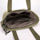 thumbnail image 5 of Bolso de trabajo de viaje multifuncional de lona de color de contraste de Bolso casual unisex, 5 of 9