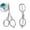 Silver, variant on VQPeo Foldable Stainless Steel Mini Travel Scissors - Portable Safety Pocket Nursing Scissors for Travel, Home, Office, Craft, Sewing
