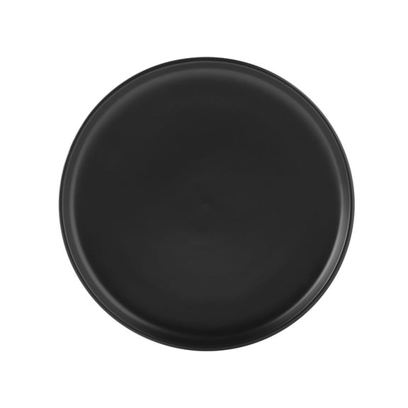Mainstays Alessandra Matte Black Round Stoneware Salad Plate