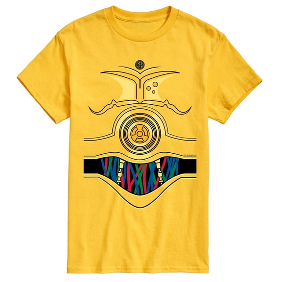 Star Wars - C3Po Costume - Men's Short Sleeve Graphic T-Shirt