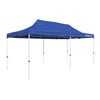 GIGATENT POP UP CANOPY 20 X 10 Powder Coated Steel Frame HEIGHT UP TO 130″ HEAVY DUTY & WEATHERPROOF EASY SET UP BLUE
