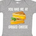 thumbnail image 4 of Inktastic You Had Me at Grilled Cheese Sandwich Boys or Girls Baby Bodysuit, 4 of 5