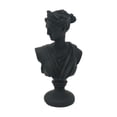 thumbnail image 1 of Busto de figura de mitología griega, decoración de escritorio, ligero y multifuncional para Venus negra, 1 of 9