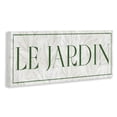 thumbnail image 3 of Stupell Industries Le Jardin on Minimal Leaves Canvas Wall Art design by Lil' Rue, 17 x 40, 3 of 7